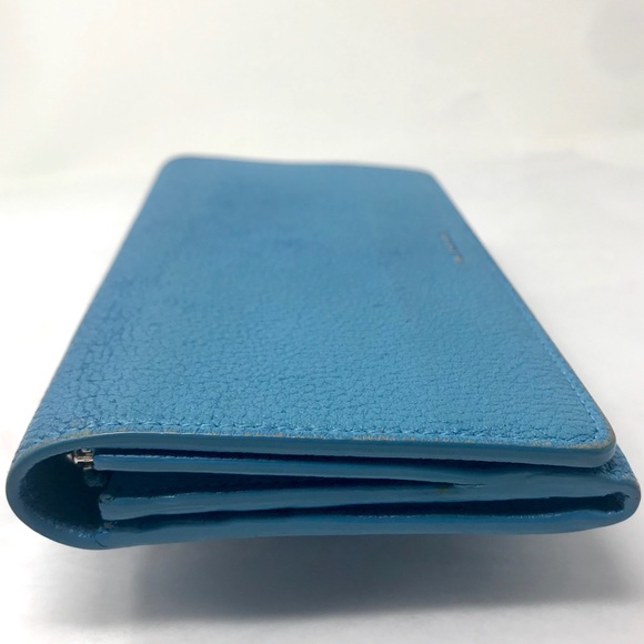 BALENCIAGA Blue Essential Continental Wallet - Picture 4 of 12